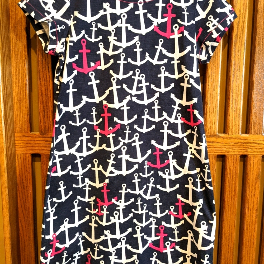Hatley cotton anchor dress